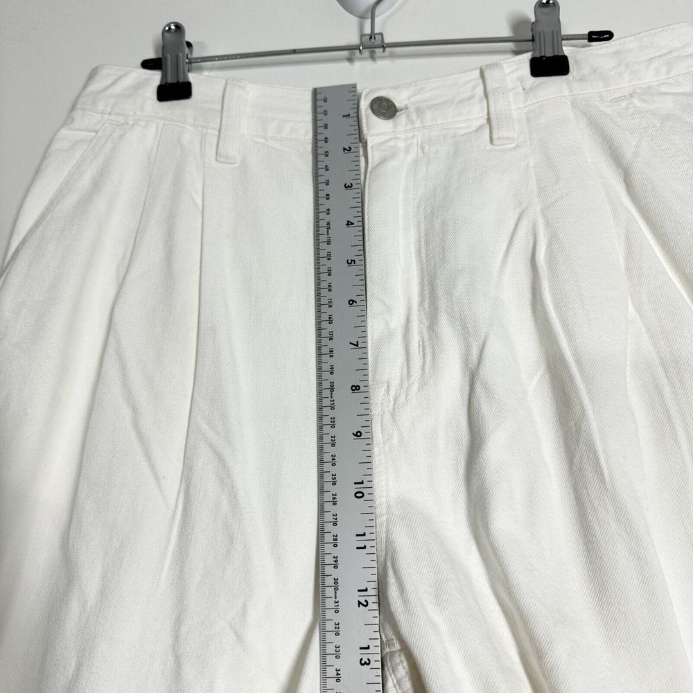 Madewell The Harlow Wide Leg Jeans Womens High Waist Pleated Front Denim 29 NWT - Picture 5 of 13